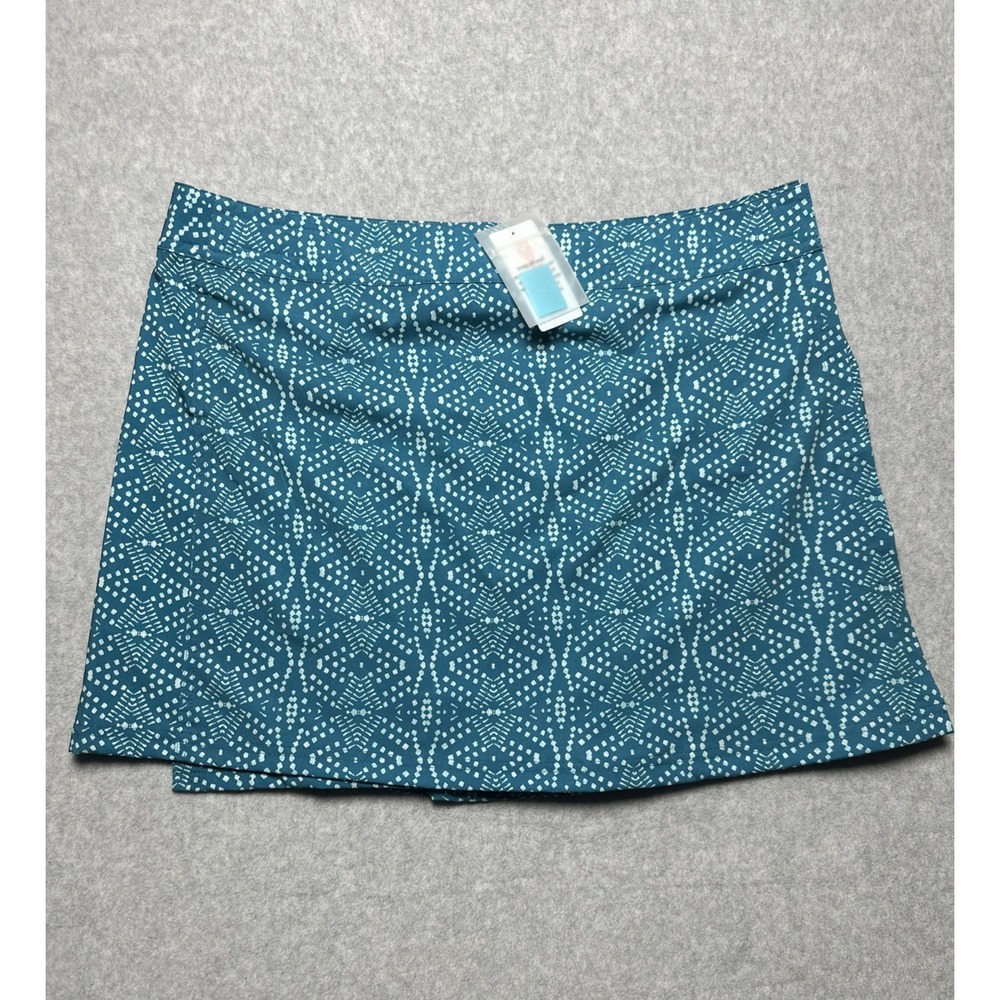 Rip Skirt Hawaii Playa‎ Ocean Wrap Skirt Teal Woman's Size XL  NEW NWT